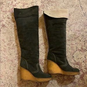 See by Chloe suede over the knee boots